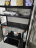 UOEN厨房置物架家用多功能仓储多层落地储物收纳杂物快递橱柜铁货架子 实拍图