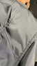优衣库合作款/女装男装PUFFTECH空气棉服连帽外套480064 08 深灰色 M 实拍图
