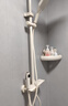 四季沐歌（MICOE）淋浴花洒套装 增压花洒全套奶白钢琴键多功能花洒喷头浴室淋浴器 实拍图