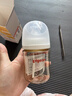 贝亲（Pigeon）新生儿 防胀气宽口径PPSU奶瓶160ml SS号奶嘴 0个月+AA261  实拍图