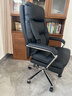 顾全电脑椅人体工学椅真皮办公椅可躺久坐舒适老板椅C570金黑皮 实拍图