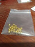 喜上眉梢喜饰黄金古法金珠999足金散珠硬金光面磨砂转运珠路路通圣诞礼物 4mm 重版光珠单颗0.2g 实拍图