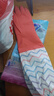 妙洁加长保暖乳胶手套 天然乳胶 1双 均码 长袖厚绒 家务厨房洗碗 实拍图