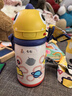 babycare儿童水杯6个月以上宝宝霸王龙不锈钢保温杯上学450ml-新旧款混发 实拍图