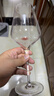 启尔（Cheer）红酒杯家用高脚杯 德国进口波尔多红酒杯无铅水晶葡萄酒杯2支装 实拍图