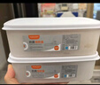 佳帮手冰箱保鲜盒食品级抗菌收纳盒专用密封水果蔬菜冷冻盒1000ml3只装 实拍图