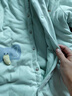 童泰（TONGTAI）婴儿连体衣冬季纯棉夹棉宝宝衣服新生儿连帽哈衣爬服绿色80cm 实拍图