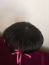 恒发 假发片女头顶补发片短发头顶稀少遮白发迷你真发补发一片式轻薄 大发量9*9(仿真头皮)深棕色 15cm 实拍图