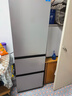 海尔（Haier）「真省电」310L三门冰箱黑金净化一级能效风冷无霜BCD-310WGHD3E7WV(银)国家补贴 实拍图