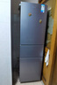 美的（Midea）220L三门冰箱灰色租房家用客厅宿舍小型冰箱三开门三温低耗省电低音运行BCD-220TM 实拍图