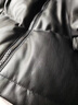 杰克·琼斯（JACK&JONES）男装26年秋冬季BSQ联名PU羽绒服男士短款鸭绒服外套仿皮易打理 E43纯黑色 第二批 M （175） 晒单实拍图