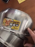 炊大皇304不锈钢汤锅+蒸屉 汤蒸炖锅蒸锅双耳煮粥煮面 22cm 电磁炉通用 实拍图