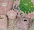 INSTAX富士instax立拍立得 一次成像相机 mini12精美礼盒 樱花宝贝 含10张fafa花边相纸 实拍图