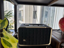 JBL 音乐世家A200 居家艺术蓝牙音箱 电脑桌面音响室内低音炮 WiFi连接 生日新年礼物男 黑 实拍图