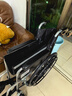 怡辉（YIHUI）轮椅轻便折叠老人专用出行小型年轻人骨折便携式手动医用可自推 实拍图