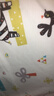 安可新婴儿可洗纯棉隔尿垫大号床单宝宝隔尿防污床垫动物园款180*200cm 实拍图
