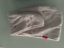 三利双层加厚干发帽抗菌吸水速干擦头毛巾包头巾浴帽干发巾 120g  实拍图