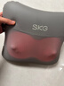 SKG 腰部按摩器V5腰靠靠垫车载护腰颈椎肩颈腿背部按摩仪热敷 生日新年礼物送男女生长辈礼品 卡其色-限定礼盒 实拍图