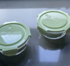 欣美雅（xinmeiya）玻璃饭盒微波炉加热学生上班族带饭保温餐盒分隔便当盒密封保鲜盒 中圆 710ml*2【活动限购】 实拍图