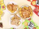 豆多奇板栗豆干混合口味 板栗素肉零食休闲解馋食品 268g约8-9袋 实拍图