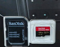 闪迪（SanDisk）256GB TF(MicroSD)内存卡 4K极速金卡A2 V30 U3行车记录仪 运动相机无人机 监控存储卡 读190MB/s 实拍图