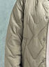 雪中飞新款时尚百搭经典斜插大口袋防风袖口保暖女士短款羽绒服女 松木卡其|7467 M /165/88A 实拍图