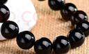 石玥珠宝精品14mm黑玛瑙手串本命年转运珠手链男女士款 水晶玛瑙 实拍图
