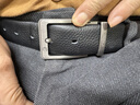 金利来皮带男士针扣简约百搭腰带礼盒头层牛皮裤带 新年生日礼物 实拍图