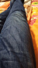 真维斯（Jeanswest）王一博代言牛仔裤男秋冬新款天丝舒适修身直筒高端潮牌休闲裤子男 蓝灰+深蓝【天丝厚款组合】 34 码(2尺7) 【建议150-160斤】 实拍图