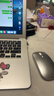 英菲克（INPHIC）M1无线鼠标可充电办公蓝牙三模电量显示静音便携适用于惠普华硕苹果IPAD笔记本电脑无限轻音 【无线-2.4G充电版-轻音按键】太空银 实拍图