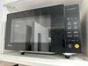 美的（Midea）家用变频微波炉平板式易清洁 800W微波速热 一键智能菜单 钻石背板 微晶面板加热20L（PM20M2） 实拍图