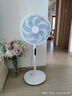 美的（Midea）电风扇家用远距送风遥控智能落地扇七叶智能感温立式电扇宿舍卧室摇头 【25年新品】升级AI声控风随温变款35AS 实拍图