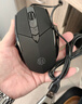 英菲克（INPHIC）W1 有线游戏鼠标宏定义人体工学轻音家用办公笔记本电脑台式USB通用 黑色 实拍图