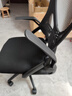 舒客艺家 电脑椅办公椅职员网椅转椅会议椅子家用电脑靠背椅休闲椅培训椅 钜惠【169学习椅】黑框黑网-海绵款 实拍图