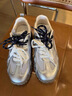 惜蕾【轻奢潮鞋】女鞋德训鞋女增高老爹鞋女轻便阿甘鞋女休闲运动鞋女 银色 37 (235mm) 实拍图