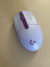 罗技（G）G304 LIGHTSPEED无线鼠标 游戏鼠标 轻质便携 鼠标宏 绝地求生FPS英雄联盟吃鸡 生日礼物 紫色 实拍图