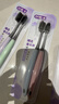 舒客备长炭软毛牙刷8支去异味清新口气成人牙刷小刷头家庭装新老随机 实拍图