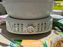 九阳（Joyoung）电火锅U底秒涮电煮锅分体可拆洗家用多功能锅上蒸下煮5.5L大容量火锅锅不粘锅G558S【0氟有钛 】 实拍图