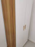 森普顿衣柜卧室平开门组合现代简易家用柜子收纳衣橱(可升级实木生态板) 两门衣柜（80*50*180） 实拍图