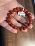 石玥珠宝精品10-11mm凉山南红玛瑙手串本命年转运珠手链男女士款礼物 实拍图