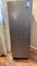 美的（Midea）182L双开门两门小户型家用客厅租房宿舍冰箱可冷藏冷冻双温小巧不占地低音运行BCD-182M 实拍图