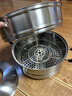 苏泊尔SUPOR 好帮手304不锈钢双层复底32cm蒸锅汤锅高拱盖蒸笼SZ32B5 实拍图