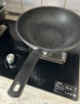 苏泊尔（SUPOR）炒锅 麦饭石色不粘锅平底煎锅无油烟炒菜锅具电磁炉燃气灶通用 EC30SP02 直径（适用1-3人） 30cm 实拍图