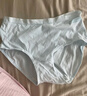芬腾 内裤女纯棉升级10A抑菌4条装新款透气柔软简约三角裤 实拍图