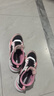 Skechers斯凯奇儿童秋冬休闲男女童二棉鞋轻质加绒保暖靴405222L/302583L 女童/黑色/白色/粉红色/BKWP 34 实拍图