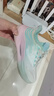 回力官方女鞋保暖运动鞋女冬季新款加绒加厚棉鞋女 白绿粉（加绒） 38 实拍图