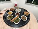 志高（CHIGO）【分区控温】暖菜板 热菜板保温板 饭菜加热板2025新款家用多功能圆形旋转桌垫保温神器FQNCB100S 实拍图