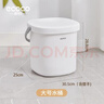 ecoco泡脚桶14L家用洗脚桶养生泡脚神器洗脚盆宿舍泡脚盆E24147标配 实拍图