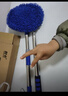 悦卡洗车拖把 汽车掸子擦车拖把刷车刷子软毛工具用品可伸缩洗车刷-蓝 实拍图