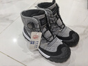 回力（Warrior）官方棉鞋男鞋冬季高帮加绒防寒户外雪地靴潮流保暖鞋子男款灰黑43 实拍图